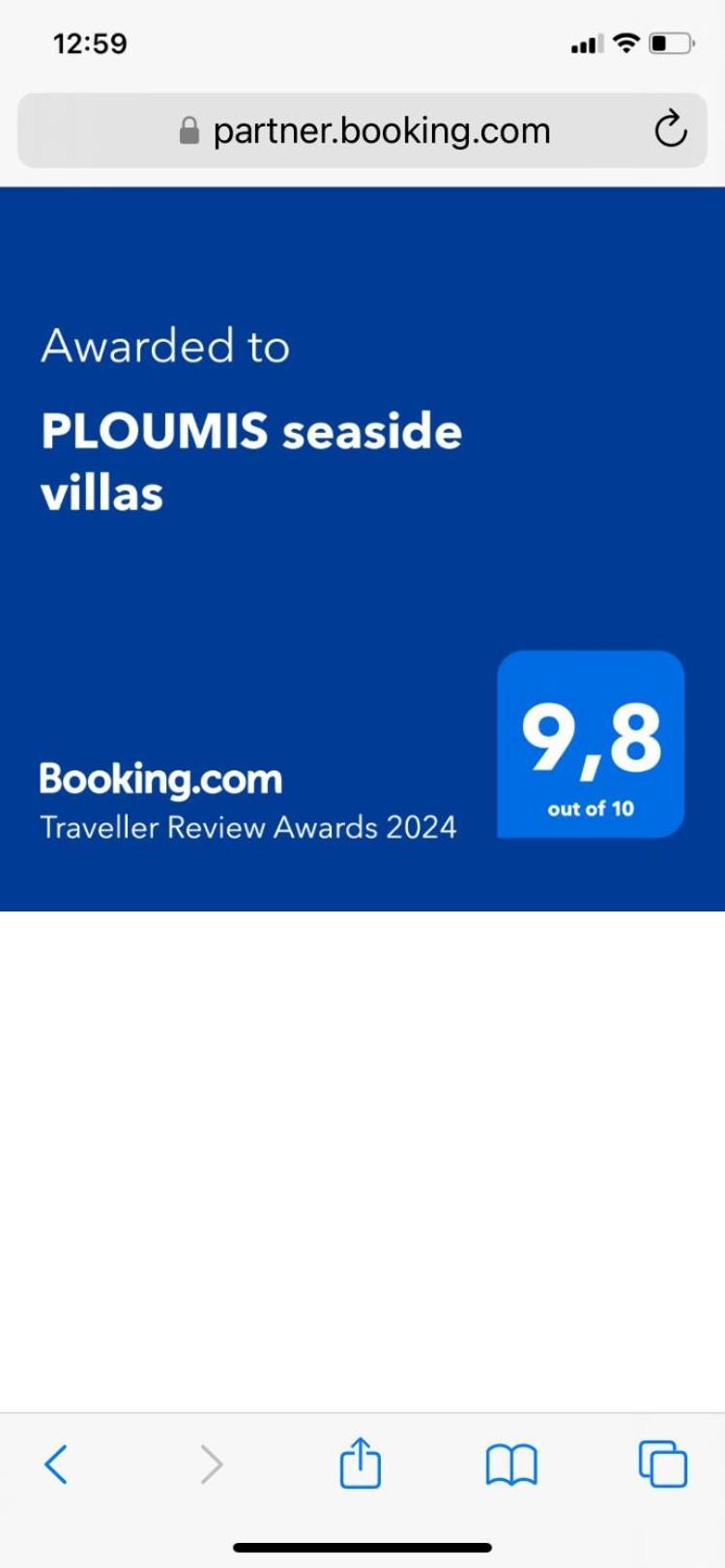 Ploumis Seaside Villas Stavros  Dış mekan fotoğraf